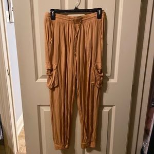 COPY - EUC Size Medium Lida Kate Mustard Drawstring Pants